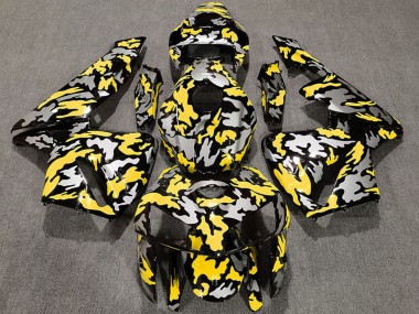 2005-2006 Camouflage Yellow Honda CBR600RR Motorcycle Fairings Australia