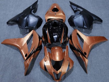 2009-2012 Candy Orange Glossy Black Honda CBR600RR Motorcycle Fairings Australia