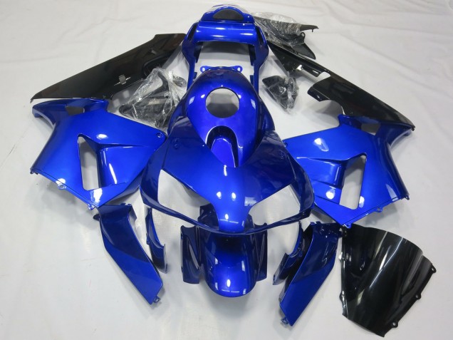 2003-2004 Blue Glossy Black Honda CBR600RR Motorcycle Fairing Australia
