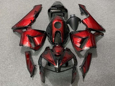 2005-2006 Deep Candy Red Honda CBR600RR Motorcycle Fairings Australia