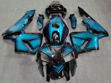2005-2006 Deep Light Blue Honda CBR600RR Motorcycle Fairings Australia