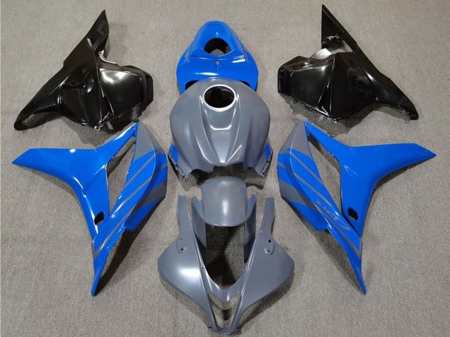 2009-2012 Grey Blue Glossy Black Honda CBR600RR Motorcycle Fairings Australia