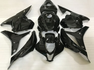2009-2012 Glossy Black Honda CBR600RR Motorcycle Fairings Australia