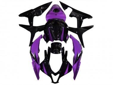 2007-2008 Purple Glossy Black Honda CBR600RR Motorcycle Fairings Australia