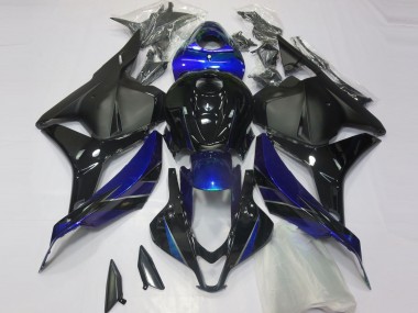 2009-2012 Blue Glossy Black Matte Black Honda CBR600RR Motorcycle Fairing Australia