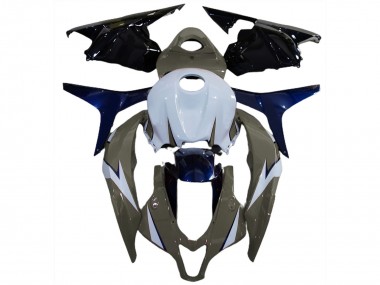 2009-2012 White Grey Blue Glossy Black Honda CBR600RR Motorcycle Fairings Australia