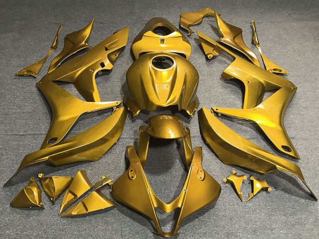 2007-2008 Gold Honda CBR600RR Motorcycle Fairings Australia
