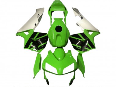 2003-2004 Silver Green Glossy Black Honda CBR600RR Motorcycle Fairings Australia