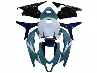 2009-2012 White Blue Glossy Black Honda CBR600RR Motorcycle Fairing Kits Australia