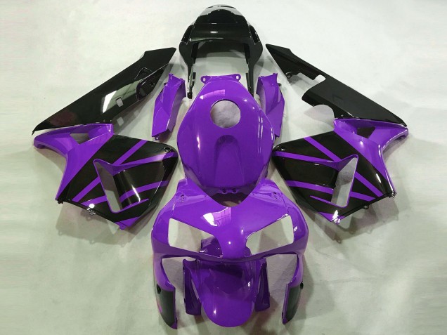 2003-2004 Purple Glossy Black OEM Style Honda CBR600RR Motorcycle Fairings Australia