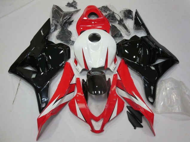 2009-2012 White Red Glossy Black Honda CBR600RR Motorcycle Fairings Australia