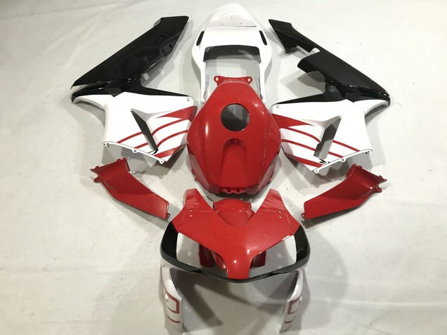 2003-2004 White Red Glossy Black Honda CBR600RR Motorcycle Fairings Australia