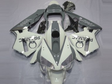 2003-2004 White Grey Pramac Honda CBR600RR Motorcycle Fairings Australia