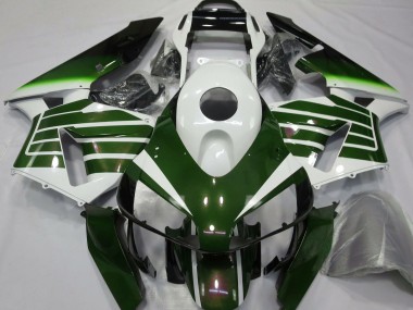 2003-2004 White Green Fade Honda CBR600RR Motorcycle Fairings Australia