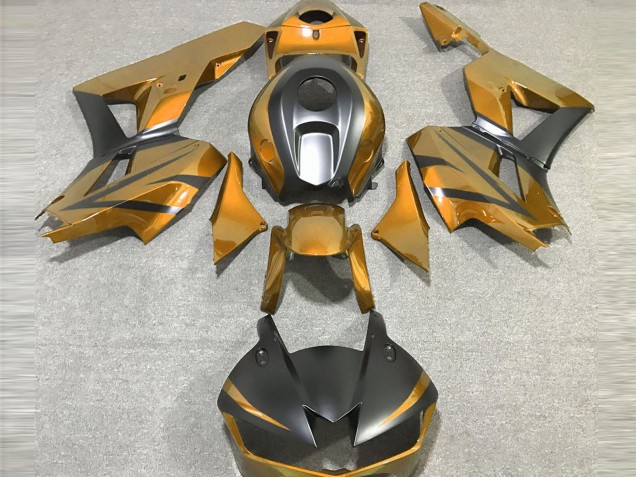 2013-2023 Gold Matte Black Honda CBR600RR Motorcycle Fairings Australia