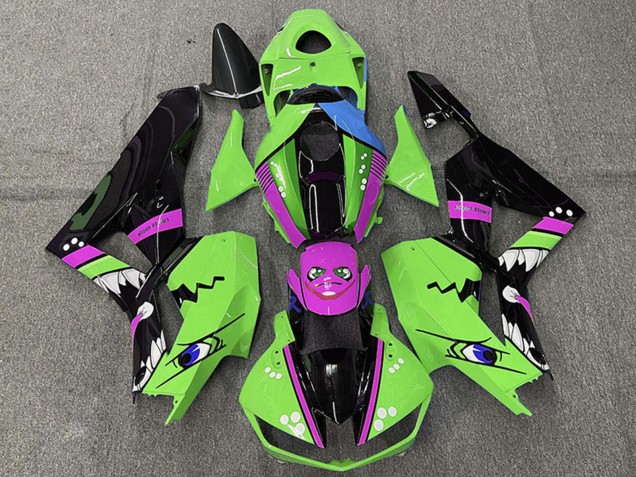 2013-2023 Green Blue Purple Glossy Black Shark Honda CBR600RR Motorcycle Fairings Australia