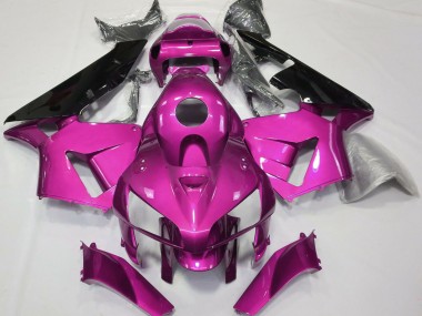 2005-2006 Hot Pink Black CBR Style Honda CBR600RR Motorcycle Fairings Australia