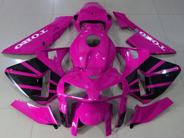 2005-2006 Hot Pink Black OEM Style Honda CBR600RR Motorcycle Fairings Australia