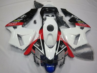 2003-2004 White Red Blue Glossy Black Lee Honda CBR600RR Motorcycle Fairings Australia