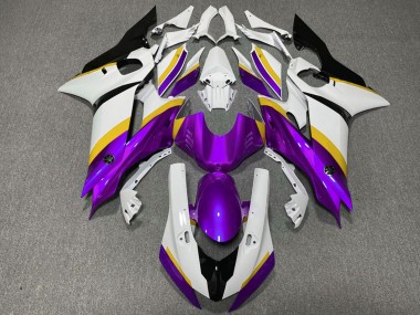 2009-2012 White Orange Purple Honda CBR600RR Motorcycle Fairings Australia