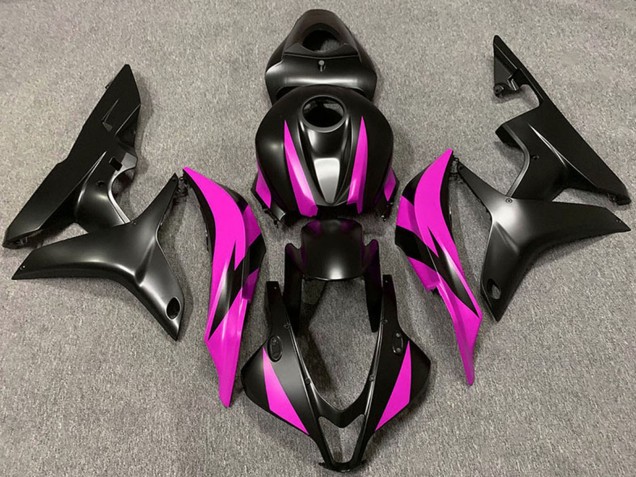 2007-2008 Pink Matte Black Honda CBR600RR Motorcycle Fairing Australia