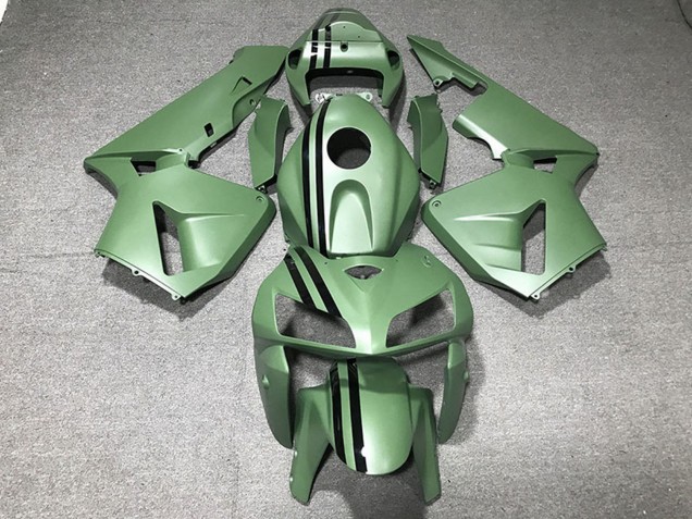 2005-2006 Matte Green Honda CBR600RR Motorcycle Fairings Australia