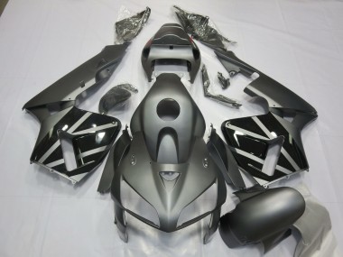 2005-2006 Matte Grey Black Honda CBR600RR Motorcycle Fairings Australia
