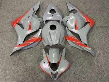2009-2012 Nardo Grey Red Honda CBR600RR Motorcycle Fairings Australia