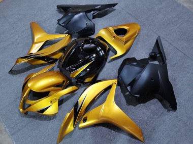2009-2012 Gold Glossy Black Matte Black OEM Style Honda CBR600RR Motorcycle Fairings Australia