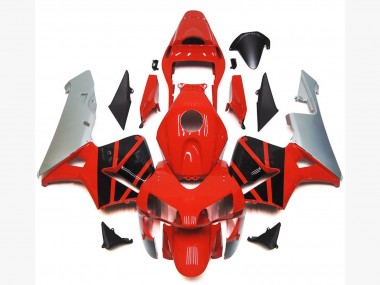 2003-2004 Silver Red Glossy Black OEM Style Honda CBR600RR Motorcycle Fairings Australia
