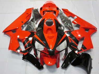 2005-2006 Red Black Stripe Honda CBR600RR Motorcycle Fairings Australia
