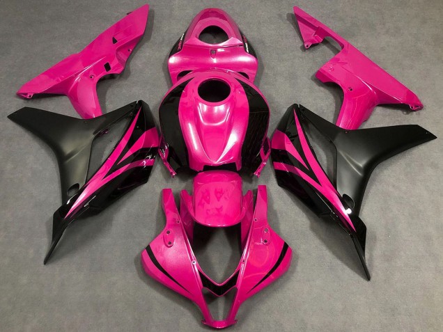 2007-2008 Pink Matte Black OEM Style Honda CBR600RR Motorcycle Fairings Australia