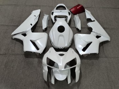 2005-2006 Pearl White Honda CBR600RR Motorcycle Fairings Australia