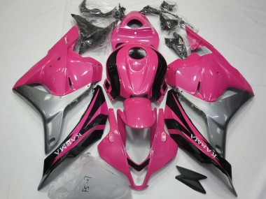 2009-2012 Silver Pink Glossy Black OEM Style Honda CBR600RR Motorcycle Fairings Australia