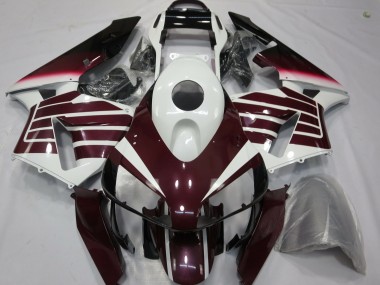 2003-2004 White Dark Purple Honda CBR600RR Motorcycle Fairings Australia