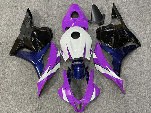 2009-2012 White Purple Blue Glossy Black Honda CBR600RR Motorcycle Fairings Australia