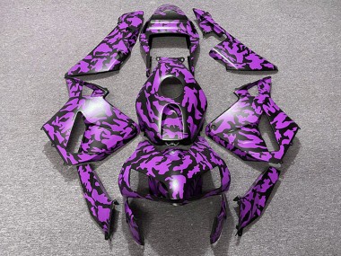 2003-2004 Purple Black Camouflage Honda CBR600RR Motorcycle Fairings Australia