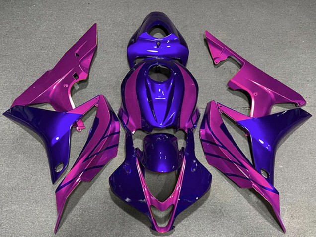 2007-2008 Blue Pink Honda CBR600RR Motorcycle Fairings Australia