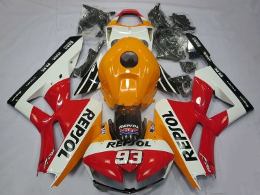 2013-2023 Orange White Red Glossy Black Repsol 93 Honda CBR600RR Motorcycle Fairings Australia