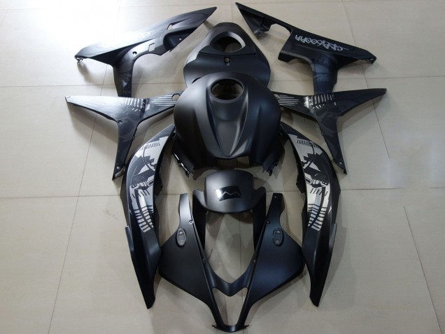 2007-2008 Matte Dark Blue Honda CBR600RR Motorcycle Fairings Australia