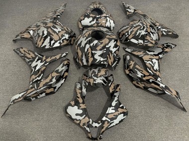 2009-2012 Tan Silver Camouflage Honda CBR600RR Motorcycle Fairings Australia