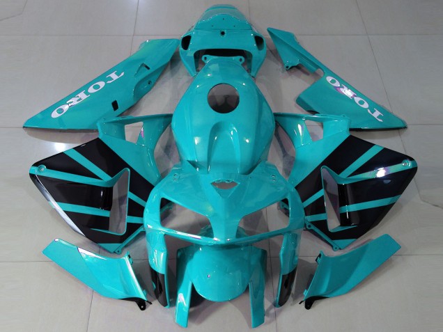 2005-2006 Teal OEM Style Honda CBR600RR Motorcycle Fairings Australia