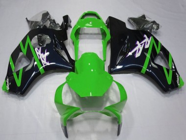 2002-2003 Green Glossy Black Honda CBR954RR Motorcycle Fairing Kits Australia