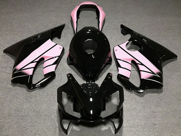 2004-2007 Pink Glossy Black Honda CBR600 F4i Motorcycle Fairings Australia