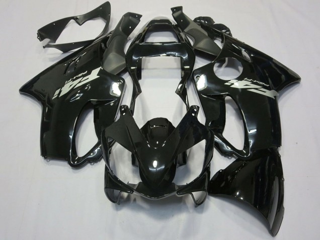 2001-2003 Glossy Black Silver Decal Honda CBR600 F4i Motorcycle Fairings Australia