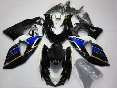 2009-2016 Blue White Gold Black Suzuki GSXR 1000 Motorcycle Fairings Australia