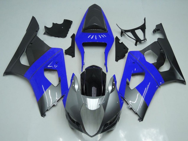 2003-2004 Blue Silver Black Suzuki GSXR 1000 Motorcycle Fairings Australia