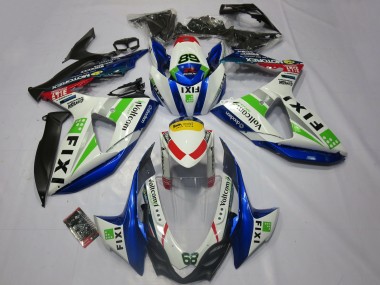2009-2016 Fixi Suzuki GSXR 1000 Motorcycle Fairings Australia