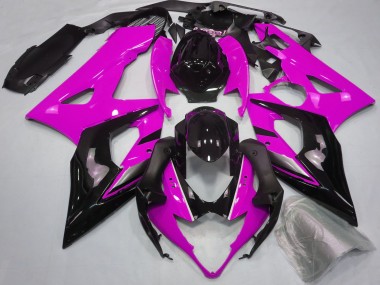 2005-2006 Pink Glossy Black Suzuki GSXR 1000 Motorcycle Fairings Australia