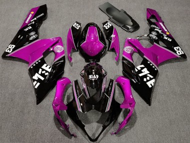 2005-2006 Pink Glossy Black White Suzuki GSXR 1000 Motorcycle Fairings Australia